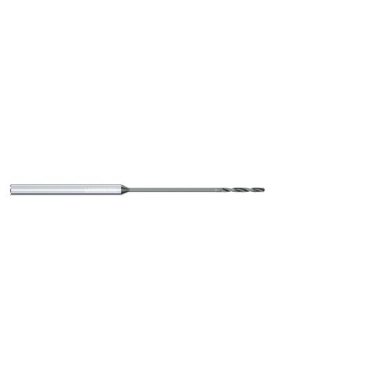 Picture of MIKRON 2.CFS.30067.1 Deep Hole Coolant Thru 140° 0.026 Diameter Cylindrical 0.118 2.090 OAL 2 Flute 30.0XD
