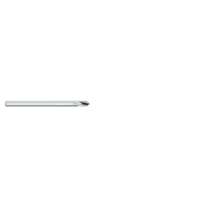 Picture of MIKRON 2.MC.090050.0 Center Drill Solid 90° 0.019 Diameter Cylindrical 0.078 1.180 OAL 2 Flute 1.0XD