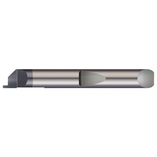 Picture of MICRO 100 QFGC3-375-040-050X Solid Tool Face Grooving Swiss 0.375 Shank 0.385 Min Bore 2.000 OAL