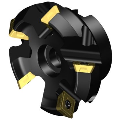 Picture of SANDVIK R245-080Q32-18H, CoroMill 245 Face Milling Cutter, 80mm Cutting Diameter 45.0°, Face Mill