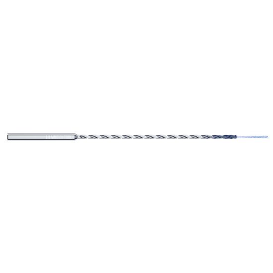 Picture of MIKRON 2.CD.400430.XL Deep Hole Coolant Thru 140° 0.169 Diameter Cylindrical 0.236 8.980 OAL 2 Flute 40.0XD