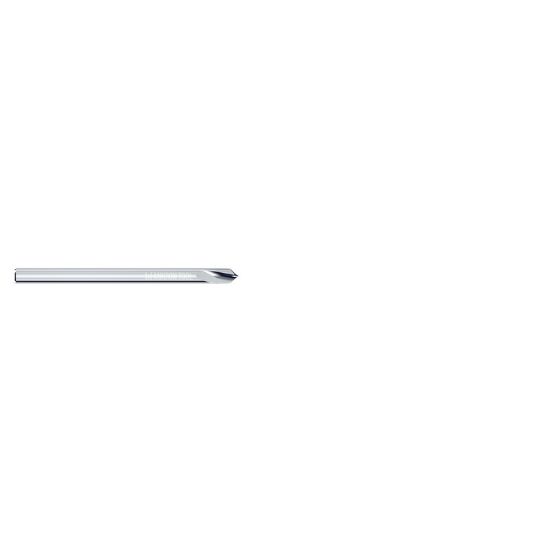 Picture of MIKRON 2.MC.090300.0 Center Drill Solid 90° 0.118 Diameter Cylindrical 0.118 1.570 OAL 2 Flute 1.0XD