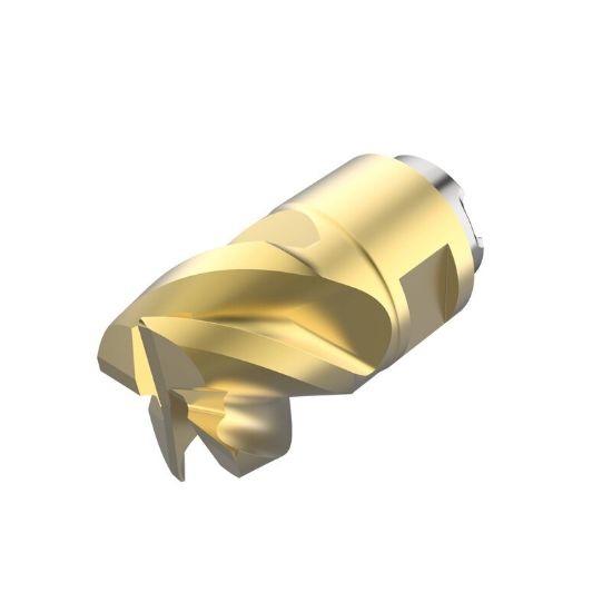 Picture of SECO MP12-12008R08Z4-E03 F40M Milling End Mill,Copy Mill,Replacable Head,90 Degree Corner Radius Carbide TiAIN + TiN