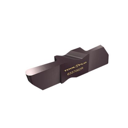 Picture of Tool-FLO FLRT-3062R GP3 Top Notch Grooving Insert TiN 0.125 Wide 0.062 Corner Radius