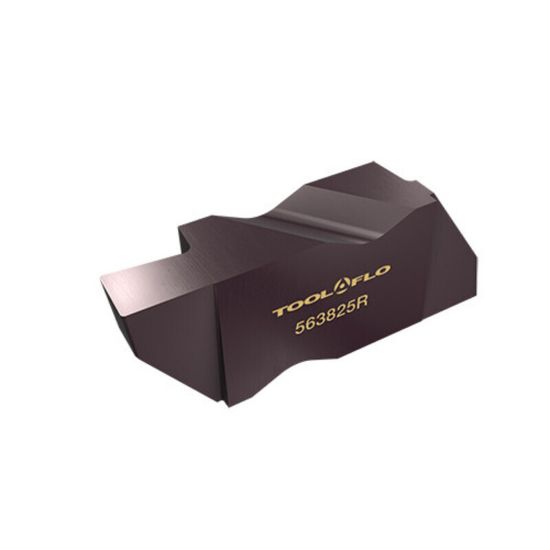 Picture of Tool-FLO FLG-4125R GP3 Top Notch Grooving Insert TiN 0.125 Wide 0.005 Corner Radius