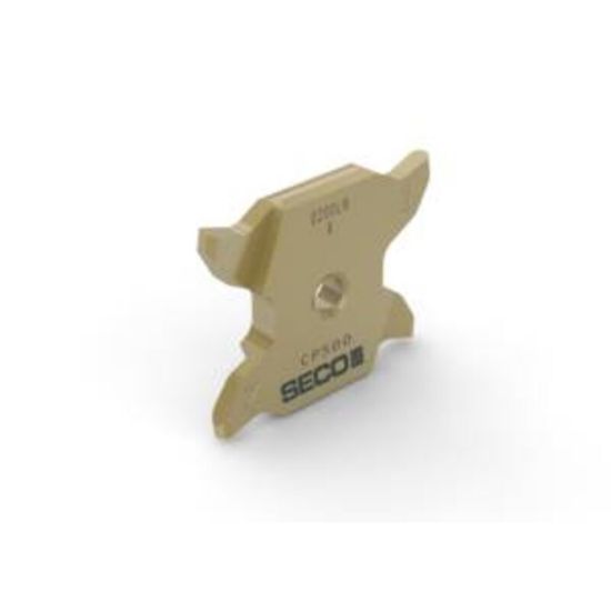 Picture of SECO X4GK2503M0-0150LN-R CP500 Cut Off & Grooving Grooving,Groove Turning Insert Carbide TiAIN + TiN