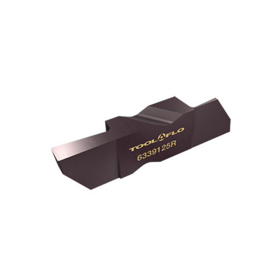 Picture of Tool-FLO FLFT-4250L GP3 Top Notch Face Grooving Insert TiN 0.250 Wide 0.020 Corner Radius
