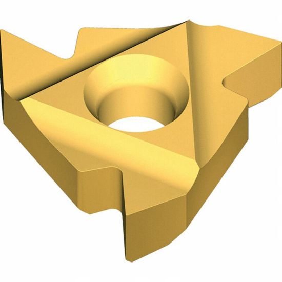 Picture of VARDEX 3XER2.5ISO VKX Insert Sandvik Full Profile TiN 2.50MM Metric