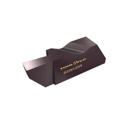Picture of Tool-FLO FLGD-4189R GP3 Top Notch Grooving Insert TiN 0.189 Wide 0.020 Corner Radius