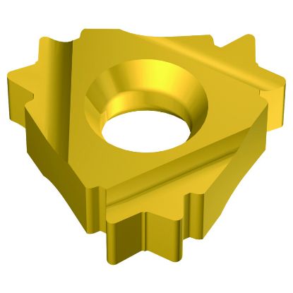 Picture of VARDEX 3IRS60-6C VKX Insert Iso Thread Partial Profile TiN 13.00TPI - 48.00TPI 1.95MM - 0.53MM 60.0°
