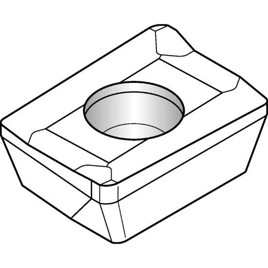 Picture of WIDIA/KENNAMETAL AONT10T308ML THM Milling Insert Paralelagram 0.031 Corner Radius
