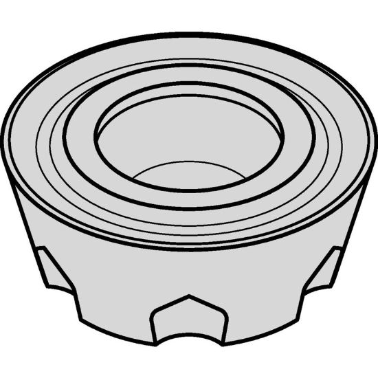 Picture of WIDIA/KENNAMETAL RDMT1204M0TX Milling Insert Round TiN + TiCN + Al2O3
