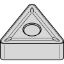 Picture of WIDIA/KENNAMETAL TNMG432TN2000 Insert Triangle TiN + TiCN + Al2O3 0.031 Corner Radius