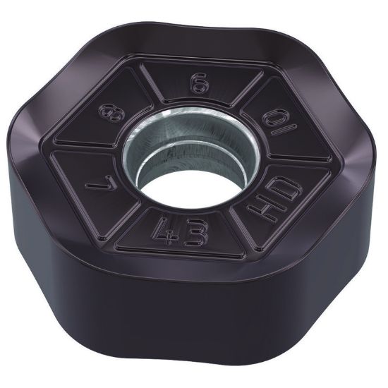 Picture of WIDIA/KENNAMETAL HNPJ0905ANSNHD TN6520 Milling Insert Hexagon TiAlN 0.047 Corner Radius