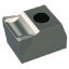 Picture of WIDIA/KENNAMETAL 123568100 Screw On Cut Off,Grooving Insert 0.031 Corner Radius 0.354 Wide