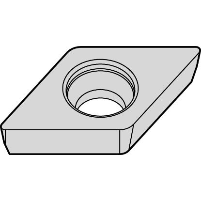 Picture of WIDIA/KENNAMETAL DCMW32.51 THM Insert 55.0° 0.016 Corner Radius