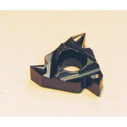 Picture of Tool-FLO 16ER G60-CB AC3 Threading Insert Iso Thread Partial Profile AlTiN 8.00TPI - 14.00TPI 3.18MM - 1.81MM 60.0° Right