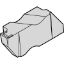 Picture of WIDIA/KENNAMETAL NG4125RK TN6010 Top Notch Grooving Insert TiAlN 0.007 Corner Radius 0.125 Wide