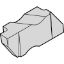 Picture of WIDIA/KENNAMETAL NG3062R TN6025 Top Notch Grooving Insert TiAlN 0.007 Corner Radius 0.062 Wide