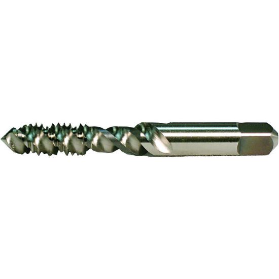 Picture of WIDIA/KENNAMETAL 19642 3/8-16.00TPI Cut Spiral Flute Bottoming 1.5P-2.5P HSS TiN
