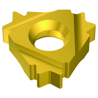 Picture of VARDEX 3ER2.0ISO-6C VKX Insert Iso Thread Full Profile TiN 2.00MM Metric