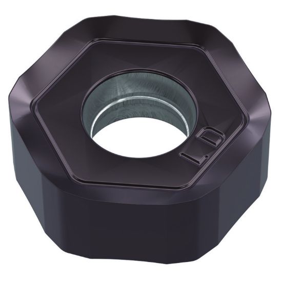 Picture of WIDIA/KENNAMETAL HNGJ0704ANENLD TN6510 Milling Insert Hexagon TiAlN 0.046 Corner Radius