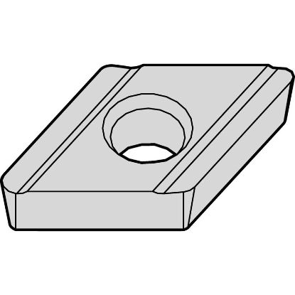 Picture of WIDIA/KENNAMETAL DCMX32.50.5R18 THM Insert 55.0° 0.008 Corner Radius