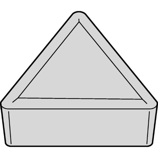 Picture of WIDIA/KENNAMETAL TPMR222 WK20CT Insert Triangle TiN + TiCN + Al2O3 0.031 Corner Radius