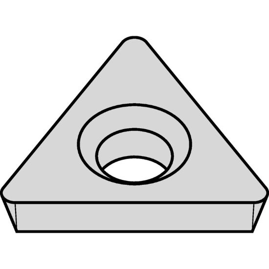 Picture of WIDIA/KENNAMETAL TPHB32X0 CG5 Insert Triangle TiN 0.002 Corner Radius