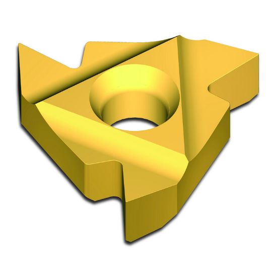 Picture of VARDEX 3ER1.0ISO VKX Insert Iso Thread Full Profile TiN 1.00MM Metric