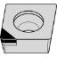 Picture of WIDIA/KENNAMETAL CPGW21.51FWST WDN00U Insert 80.0° 0.016 Corner Radius