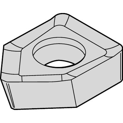 Picture of WIDIA/KENNAMETAL XNKT 1205AZER11 WK15CM Milling Insert Square Alumina 0.051 Corner Radius
