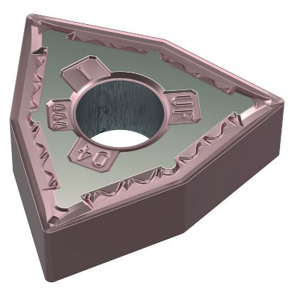 Picture of WIDIA/KENNAMETAL WNMG332UF WM25CT Insert Trigon TTiN + TiCN + Al2O3 + TiOCN 0.031 Corner Radius