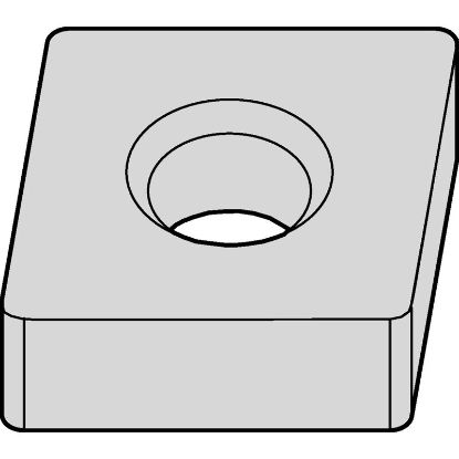 Picture of WIDIA/KENNAMETAL CNMA433 WK15CT Insert 80.0° TiCN 0.047 Corner Radius