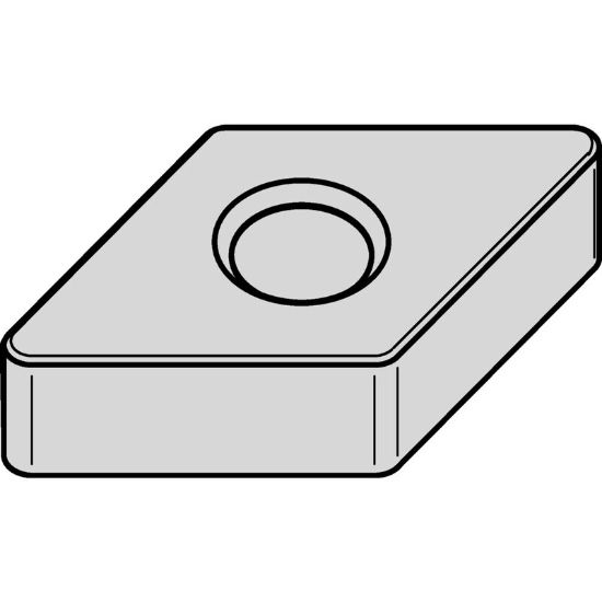 Picture of WIDIA/KENNAMETAL DNMA433 WK20CT Insert 55.0° TiN + TiCN + Al2O3 0.047 Corner Radius