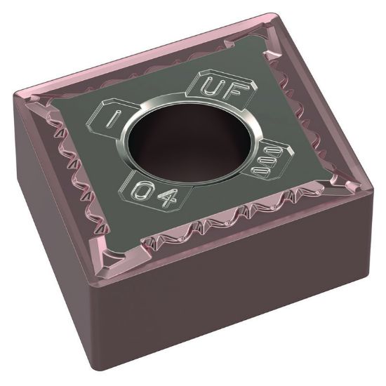 Picture of WIDIA/KENNAMETAL CNMG431UF WM15CT Insert 80.0° TiN + TiCN + Al2O3 + TiOCN 0.016 Corner Radius