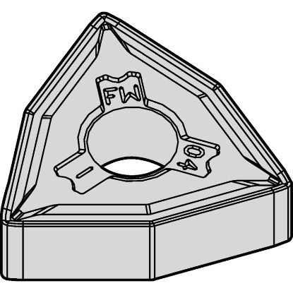 Picture of WIDIA/KENNAMETAL WNMG432FW WP15CT Insert Trigon TiN + TiCN + Al2O3 + ZrCN 0.031 Corner Radius