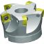 Picture of WIDIA/KENNAMETAL VXF042Z04S22XD12 Milling Cutter 1.577 Cutter Diameter Face Mill 0.866