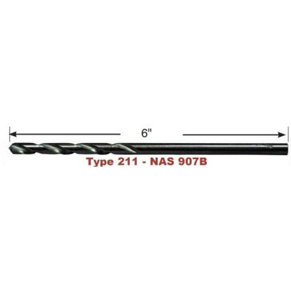 Picture of VIKING 68780 7/16 HSS Drill Aircraft Length Black Oxide