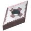 Picture of WIDIA/KENNAMETAL DNGG4305FS WS10PT Insert 55.0° AlTiSiN 0.008 Corner Radius