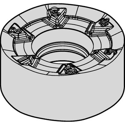 Picture of WIDIA/KENNAMETAL RNPJ1605M0SMM Milling Insert Round TiAlN