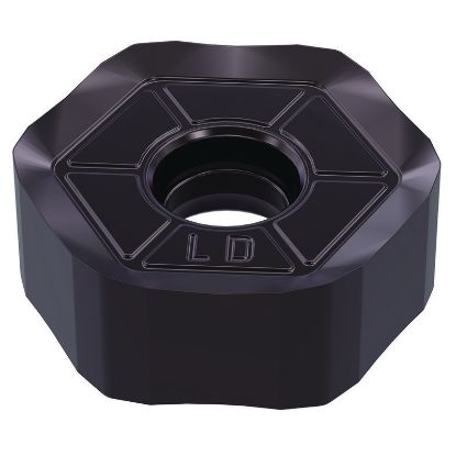 Picture of WIDIA/KENNAMETAL HNGJ0905ANENLD WS40Powder Metal Milling Insert Hexagon AlTiN + TiN 0.047 Corner Radius