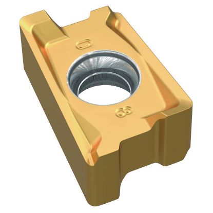 Picture of WIDIA/KENNAMETAL XNPU 15T608ERML WP25Powder Metal Milling Insert Paralelagram TiAlN 0.032 Corner Radius
