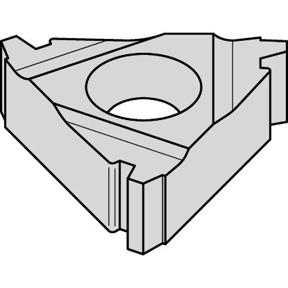 Picture of WIDIA/KENNAMETAL 3ER2TR Insert Iso Thread Full Profile TiAlN 2.00MM Trapazoid