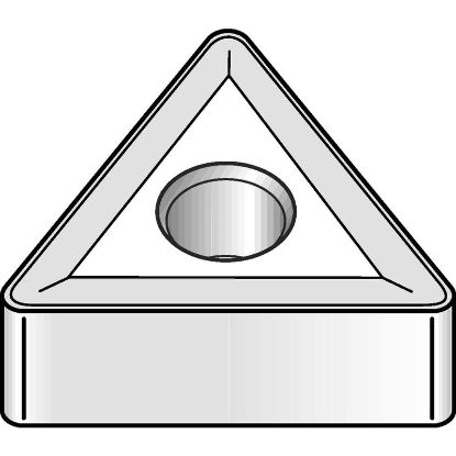 Picture of WIDIA/KENNAMETAL TNMG332 WK15CT Insert Triangle TiCN 0.031 Corner Radius
