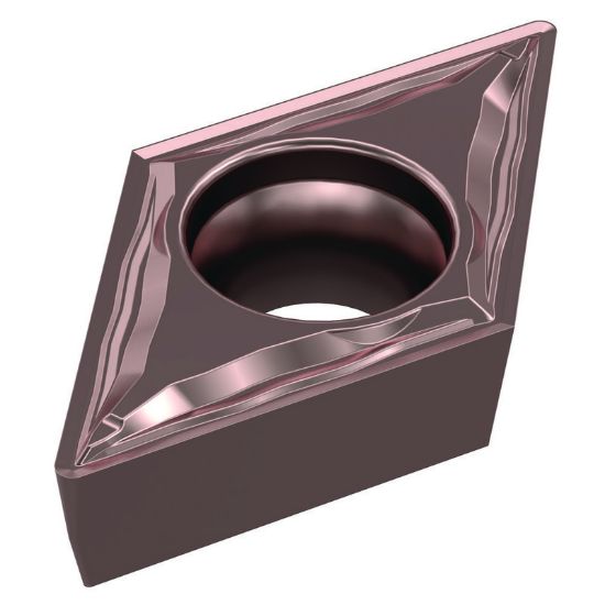 Picture of WIDIA/KENNAMETAL DCMT2152FP WP25CT Insert 55.0° TiCN + Al2O3 + TiCNTiN 0.031 Corner Radius