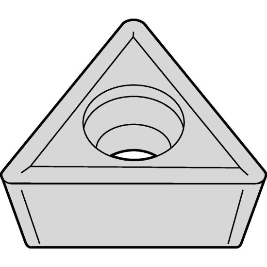 Picture of WIDIA/KENNAMETAL TCMT432 THM Insert Triangle 0.031 Corner Radius