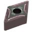 Picture of WIDIA/KENNAMETAL DNMG443RH WP35CT Insert 55.0° TiN + TiCN + Al2O3 + TiOCN 0.047 Corner Radius