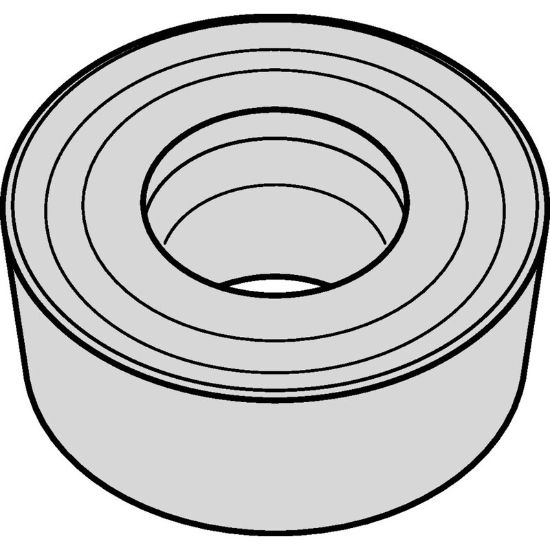 Picture of WIDIA/KENNAMETAL RCMT0602M0 TN2000 Insert Round TiN + TiCN + Al2O3 0.125 Corner Radius