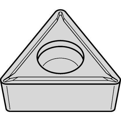 Picture of WIDIA/KENNAMETAL TPMT2151LF CG5 Insert Triangle TiN 0.016 Corner Radius